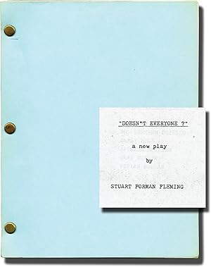 Imagen del vendedor de Doesn't Everyone (Photocopied script for an unproduced play) a la venta por Royal Books, Inc., ABAA