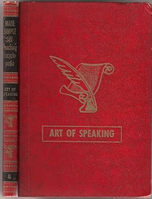Bild des Verkufers fr Art of Speaking: Made Simple Self-Teaching Encyclopedia Volume 8 zum Verkauf von DR Fine Arts