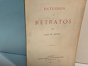 Bild des Verkufers fr ESTUDIOS Y RETRATOS 1911 ARMAS JOSE DE 1911 zum Verkauf von LIBRERIA ANTICUARIA SANZ