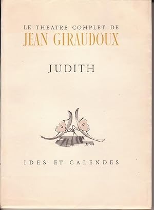 Imagen del vendedor de Judith a la venta por Librairie Archaion