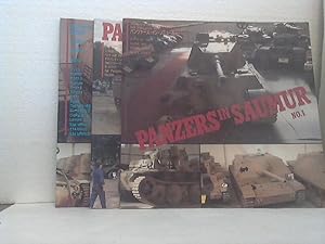 Panzers in Samur [3 volumes] No. 1, 2 + 3. [in English & Japaneese]