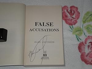 Seller image for False Accusations: Signed for sale by SkylarkerBooks