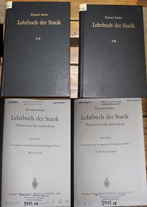 Lehrbuch der Statik. Theorie und ihre Anwendung. Erster Band Grundlagen und fundamentale Berechnu...