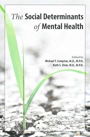 Bild des Verkufers fr Social Determinants of Mental Health zum Verkauf von GreatBookPrices