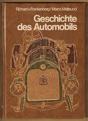 Bild des Verkufers fr Geschichte des Automobils. zum Verkauf von Antiquariat Neue Kritik