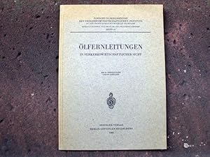 Bild des Verkufers fr lfernleitungen in verkehrswirtschaftlicher Sicht. Mit 21 Abbildungen und 30 Tabellen. (= Forschungsergebnisse des Verkehrswissenschaftlichen Instituts an der Technischen Hochschule Stuttgart. Herausgegeben von Prof. Dr. Ing. Walther Lambert, Heft 19). zum Verkauf von Versandantiquariat Abendstunde