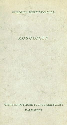 Seller image for Monolgen. Eine Neujahrsgabe. for sale by Antiquariat Bernhardt