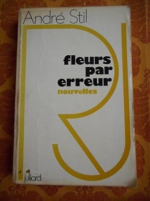 Bild des Verkufers fr Fleurs par erreur - Nouvelles zum Verkauf von Frederic Delbos