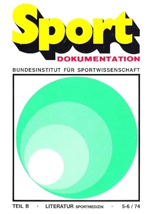 Immagine del venditore per Sport Dokumentation: Teil B: Literatur Sportmedizin. venduto da Buchversand Joachim Neumann