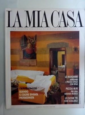Bild des Verkufers fr LA MIA CASA Rivista internazionale di Arredamento Marzo 1992 n. 245 zum Verkauf von Historia, Regnum et Nobilia