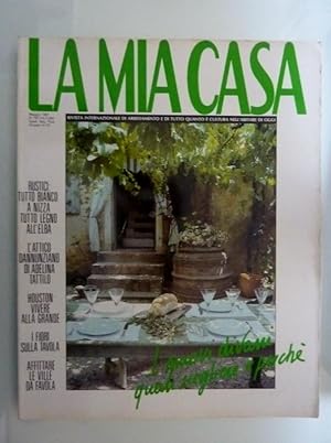 Imagen del vendedor de LA MIA CASA Rivista internazionale di Arredamento Maggio 1987 n. 197 a la venta por Historia, Regnum et Nobilia