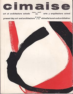 Cimaise art et architecture actuels. 8ème année no 52. Mars Avril 1961