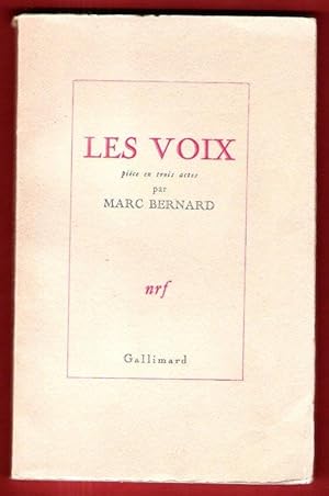 Les Voix , Pièce En Trois Actes