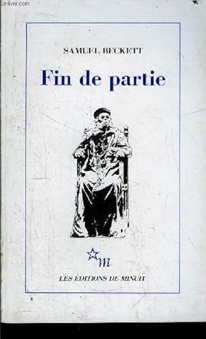 Bild des Verkufers fr FIN DE PARTIE zum Verkauf von Le-Livre
