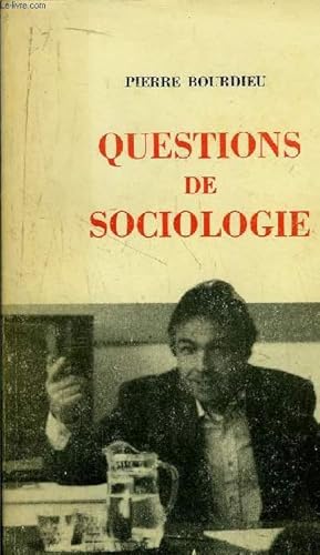 Seller image for QUESTIONS DE SOCIOLOGIE for sale by Le-Livre