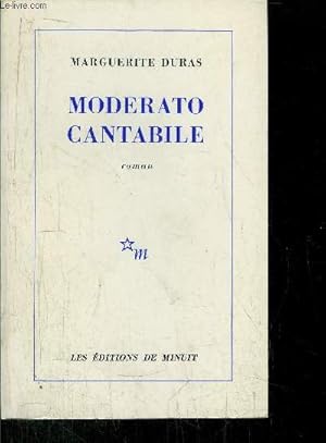 Image du vendeur pour MODERATO CANTABILE mis en vente par Le-Livre