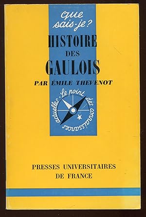 Bild des Verkufers fr Histoire des Gaulois zum Verkauf von LibrairieLaLettre2