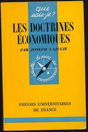 Imagen del vendedor de Les doctrines conomiques a la venta por LibrairieLaLettre2