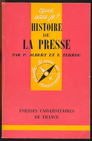 Imagen del vendedor de Histoire de la presse a la venta por LibrairieLaLettre2