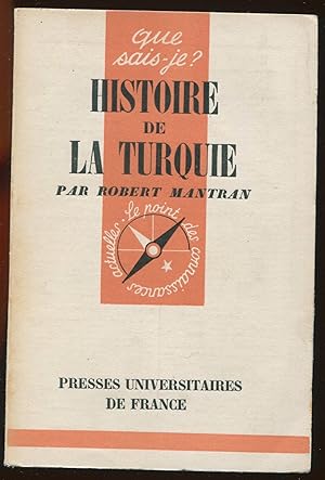 Imagen del vendedor de Histoire de la Turquie a la venta por LibrairieLaLettre2