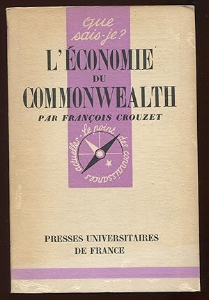 Seller image for L'conomie du Commonwealth for sale by LibrairieLaLettre2