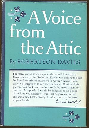 Seller image for A Voice from the Attic for sale by Dearly Departed Books