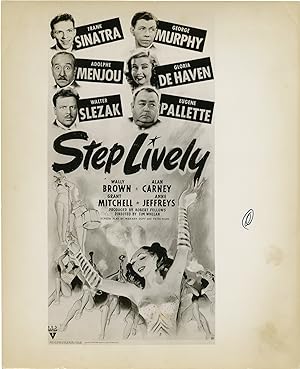 Bild des Verkufers fr Step Lively (Original photograph from the 1944 film) zum Verkauf von Royal Books, Inc., ABAA