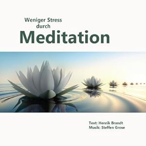 Imagen del vendedor de Weniger Stress durch Meditation : bungen fr mehr innere Ruhe, Gelassenheit und Sebstbewusstsein im Leben a la venta por AHA-BUCH GmbH