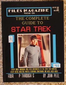Seller image for THE COMPLETE GUIDE TO STAR TREK - BOOK FOUR; P THROUGH S. [ FILES Magazine - Book series] for sale by Comic World