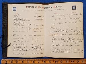 THE PAGEANT OF AMERICA - Washington Edition (with 293 signatures)