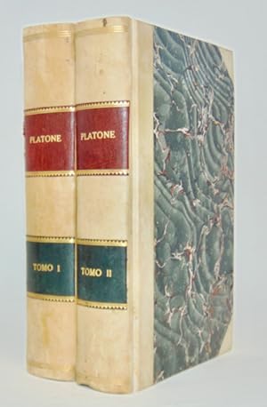Seller image for Platone, compendiato e comentato. Tomo Primo e Tomo Secondo. for sale by Haaswurth Books