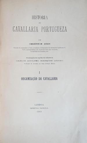 HISTORIA DA CAVALLARIA PORTUGUEZA.