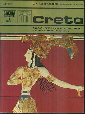 Bild des Verkufers fr Creta - Cnosso - Festo - Malia - Aghia Trada - Zacro e il museo di Eraclio zum Verkauf von Librodifaccia