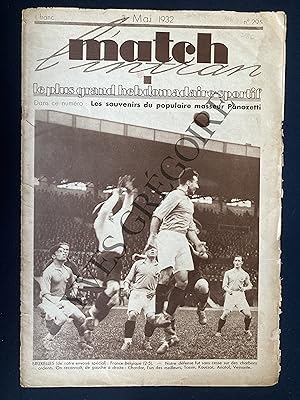 MATCH L'INTRAN-N°295-3 MAI 1932