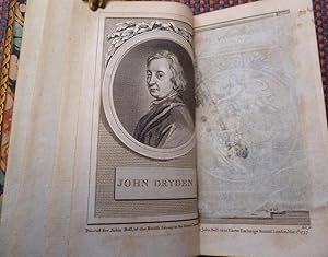 The Poetical Works of John Dryden in Three Volumes : Volume 1, 1784. Full Tree Calf