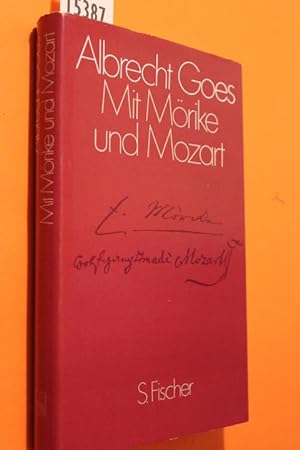 Bild des Verkufers fr Mit Mrike und Mozart. Studien aus fnfzig Jahren. zum Verkauf von Antiquariat Tintentraum