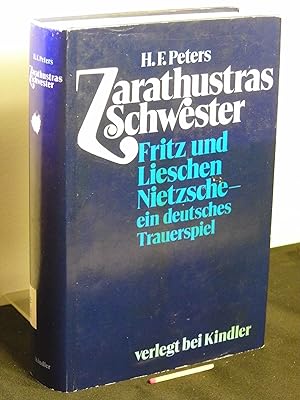 Zarathustras Schwester - Fritz und Lieschen Nietzsche - ein deutsches Trauerspiel -