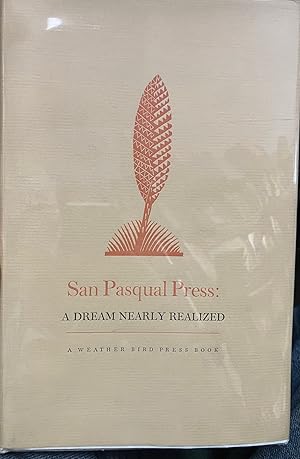 Seller image for San Pasqual Press for sale by Aladdin Books