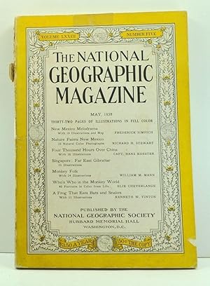 Imagen del vendedor de The National Geographic Magazine, Volume 73, Number 5 (May 1938) a la venta por Cat's Cradle Books
