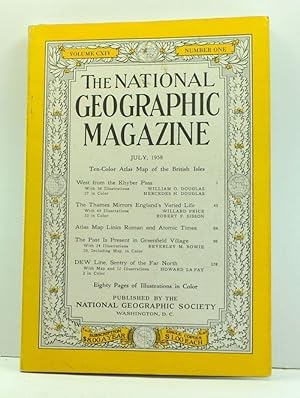 Bild des Verkufers fr The National Geographic Magazine, Volume 114, Number 1 (July 1958) zum Verkauf von Cat's Cradle Books
