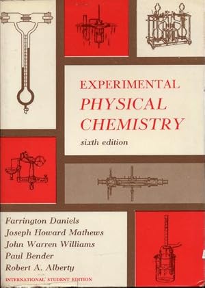 Immagine del venditore per Experimental physical chemistry venduto da L'ivre d'Histoires