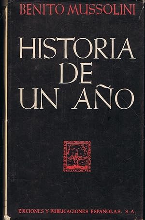 Seller image for HISTORIA DE UN AO for sale by Librera Torren de Rueda