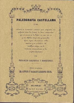 PALEOGRAFIA CASTELLANA