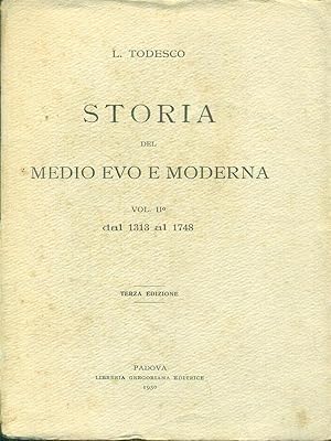 Storia del medio evo e moderna - Vol. II