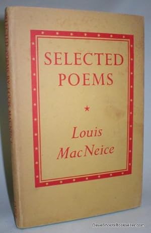 Seller image for Selected Poems for sale by Dave Shoots, Bookseller