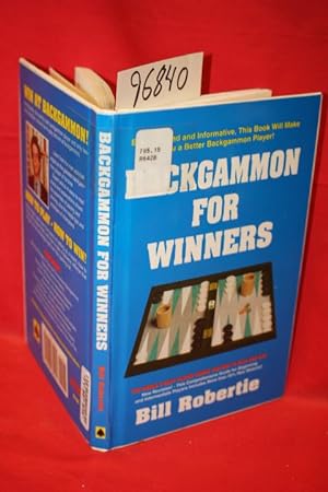 Bild des Verkufers fr Backgammon for Winners zum Verkauf von Princeton Antiques Bookshop