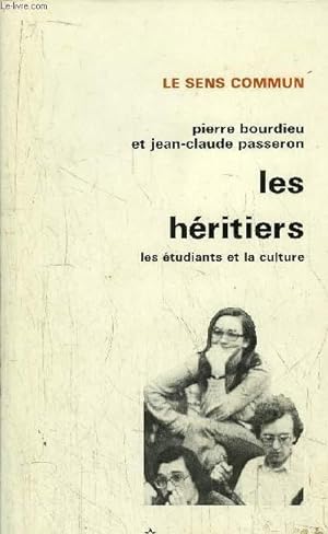 Seller image for LES HERITIERS - LES ETUDIANTS ET LA CULTURE - COLLECTION "LE SENS COMMUN" for sale by Le-Livre