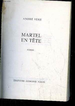 Bild des Verkufers fr MARTEL EN TETE zum Verkauf von Le-Livre
