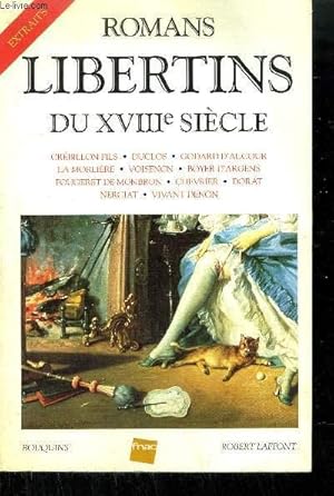 Seller image for ROMANS LIBERTINS DU XVIIIe SIECLE (EXTRAITS) for sale by Le-Livre