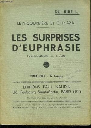 Imagen del vendedor de LES SURPRISES D'EUPHRASIE - COMEDIE-BOUFFE EN 1 ACTE a la venta por Le-Livre